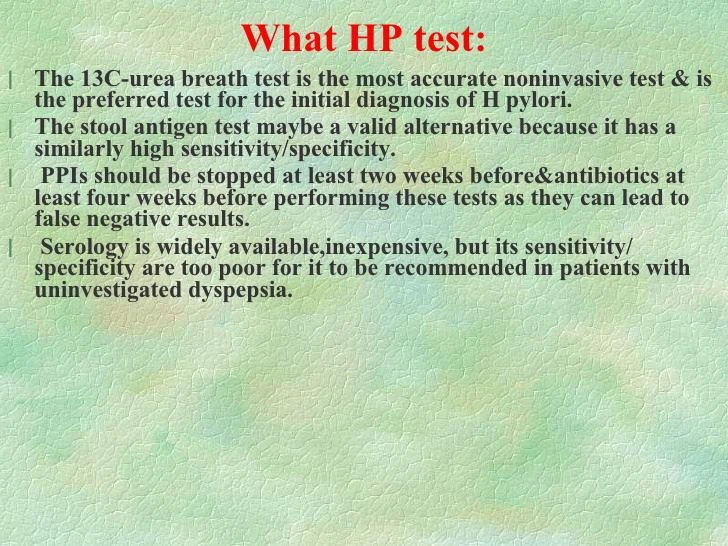 H. Pylori Urea 13C Breath Test