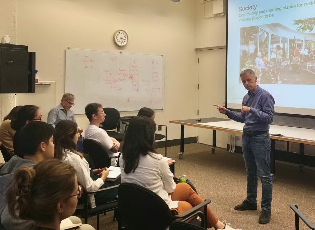 Der Vortrag am Massachusetts Institute of Technology (MIT) über nachhaltige Stadtentwicklung