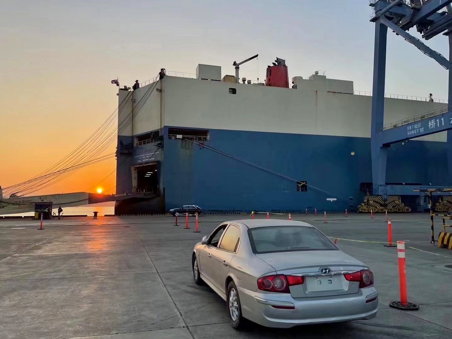 Export whole vehicle unpacking and packing