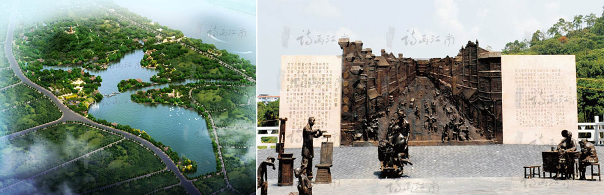江西吉安市庐陵文化园规划设计