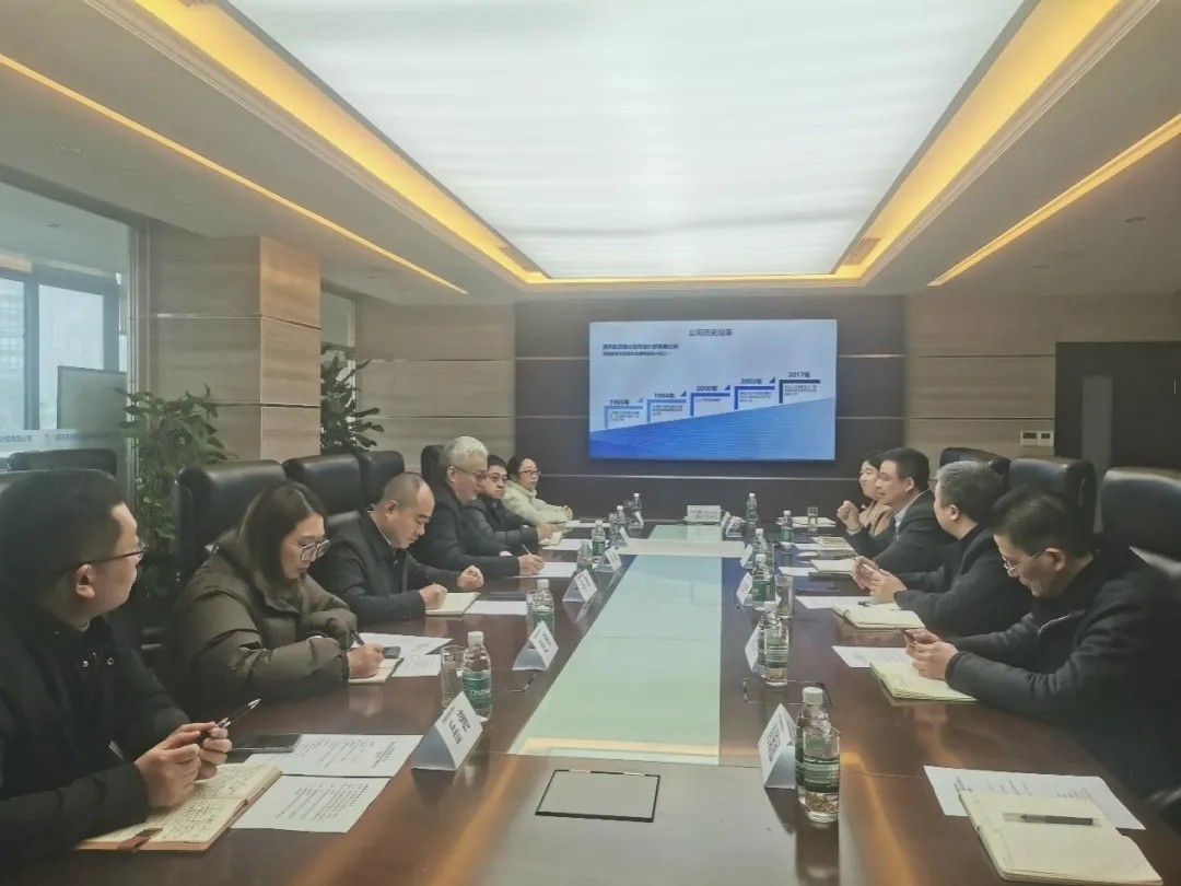 重庆市勘察设计协会理事长薛巍一行莅临国药集团重庆医药设计院有限公司调研指导