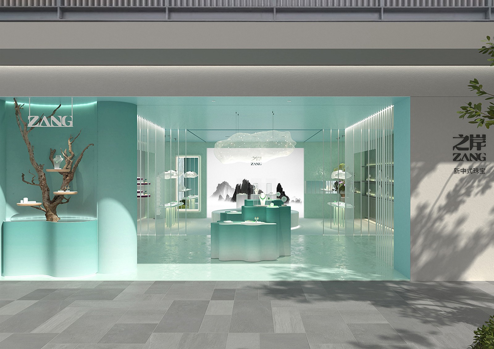 珠寶飾品首飾店si設(shè)計(jì)