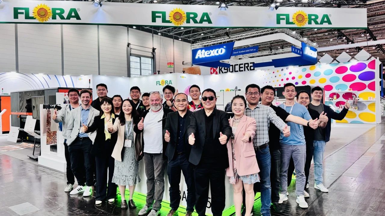 FLORA at drupa: Innovative printing technology leads the trend