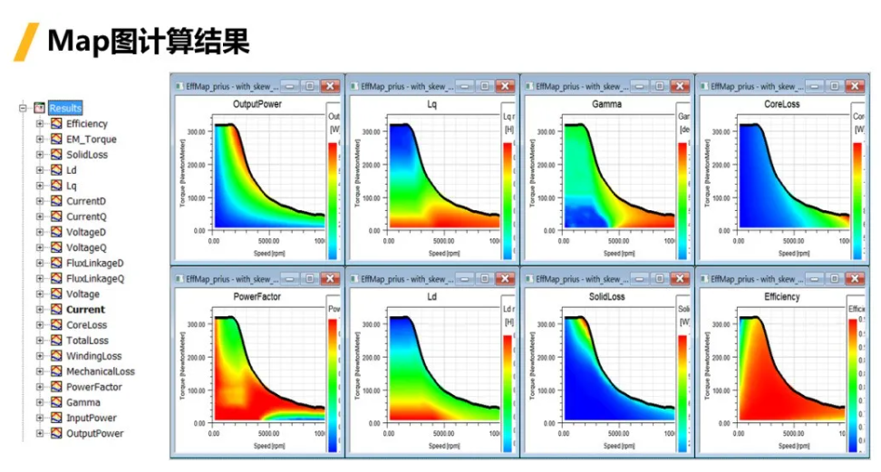 如何加速电机效率Map图计算？