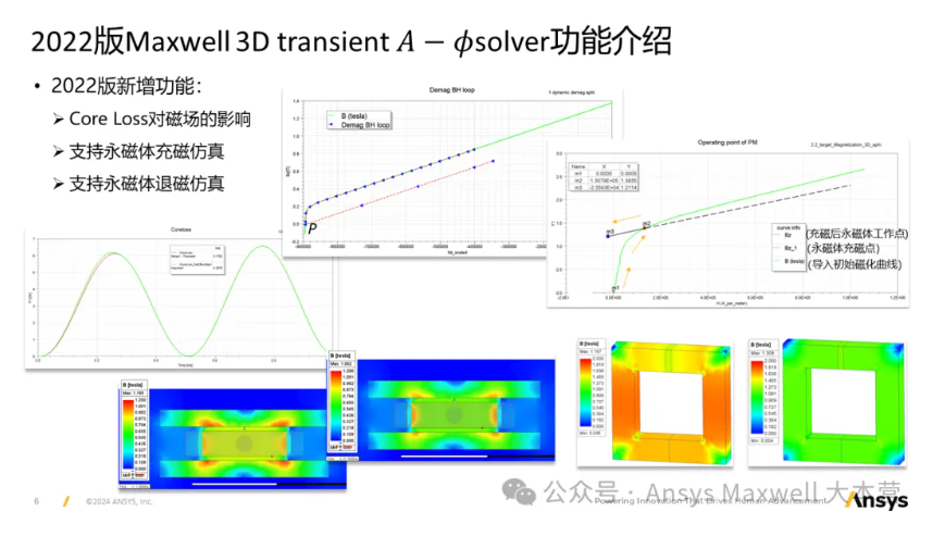 Maxwell 3D Transient A-phi 求解器介绍（3/5）