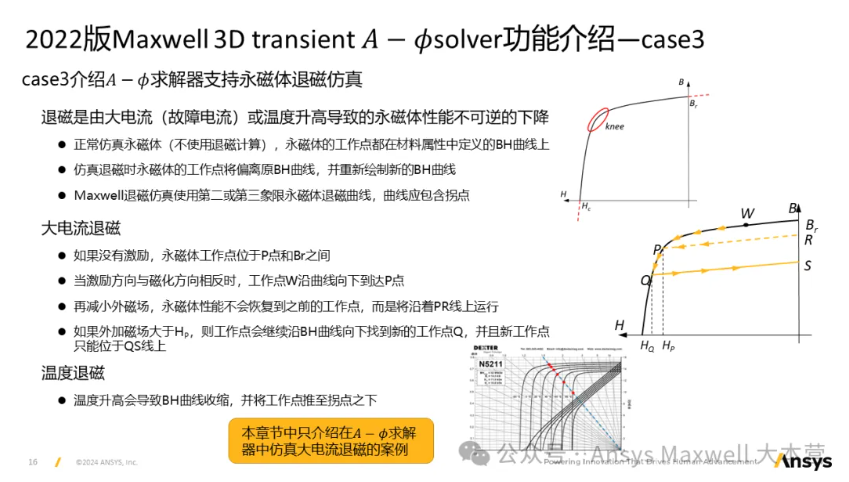 Maxwell 3D Transient A-phi 求解器介紹（3/5）