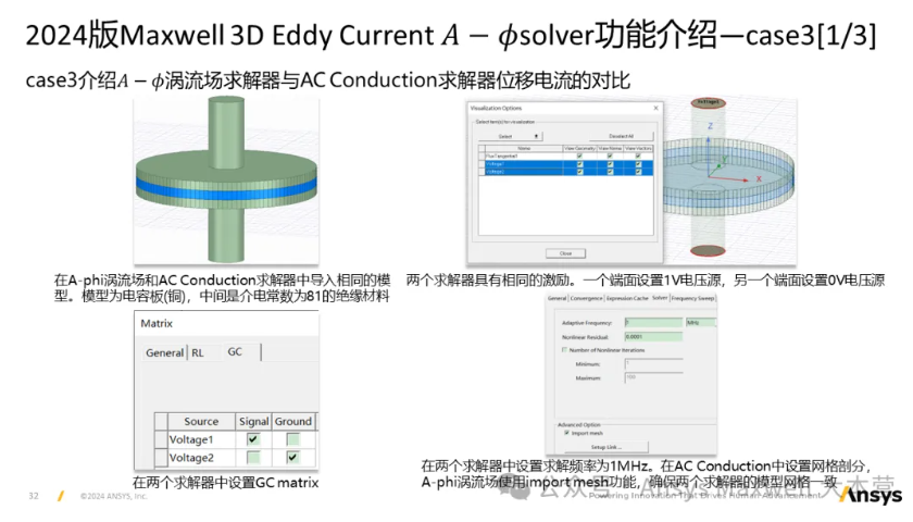 Maxwell 3D Transient A-phi 求解器介绍（5/5）