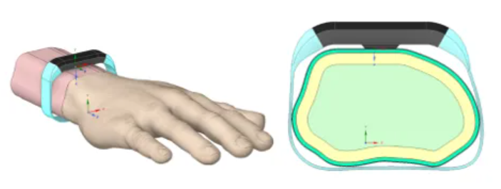 Ansys 智能手环心率传感器仿真