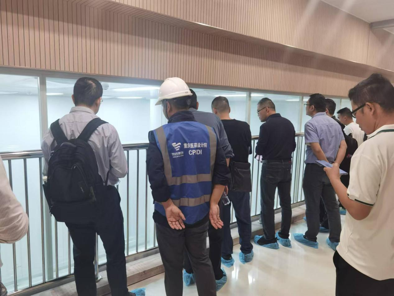 医药行业同仁赴我司生物制品科学与技术福建省创新实验室项目参观
