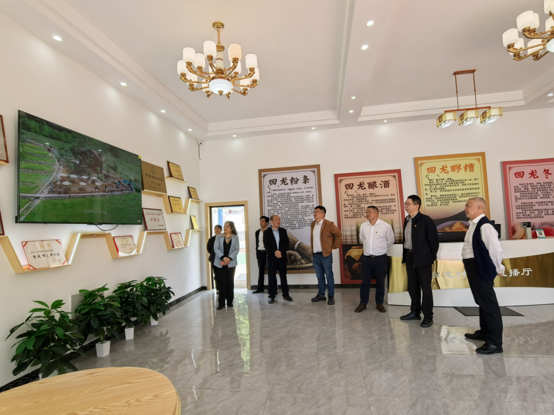 我司赴兴隆镇回龙村开展乡村振兴专题调研